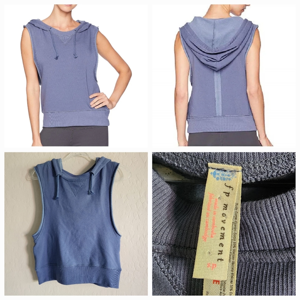 Free People Movement Sleeveless Hoodie Small